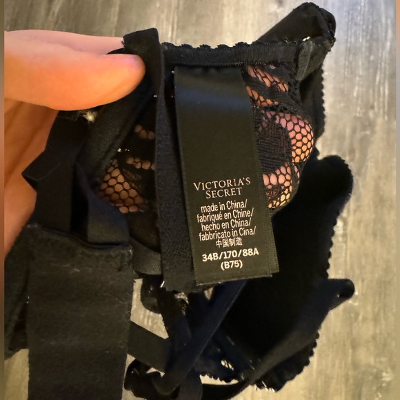 Backless strappy shine lace lingerie bodysuit 34b - Picture 6 of 10